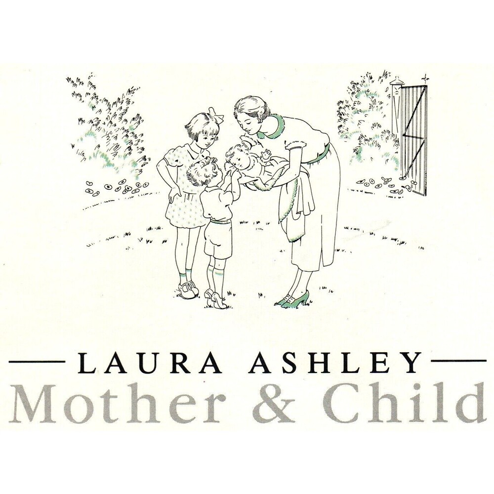 Brochure for Laura Ashley Mother & Child Doll Set Excellent Condition pamphlet